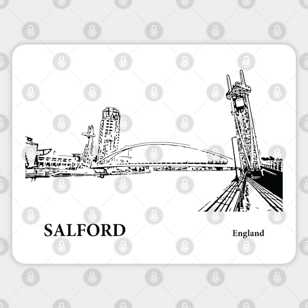 Salford England Sticker by Lakeric